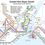 Карта метро Стамбула