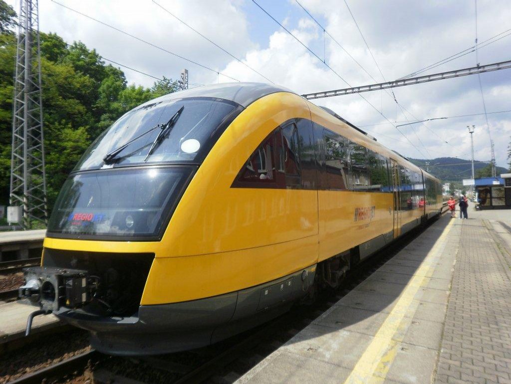 Поезд из Праги в Карловы Вары