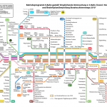 Схема поездов S-Bahn в Мюнхене