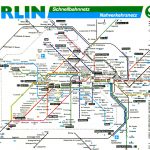 Схема электричек S-Bahn в Берлине