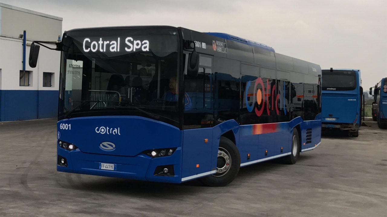 Автобусы Cotral из аэропорта Рима