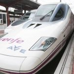 Поезд RENFE в Мадриде