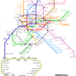 Метро из аэропорта Барахас в Мадрид